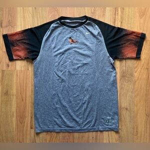 Nike Team Baltimore Orioles Mens XL Performance Dri-Fit Short Sleeve Shirt